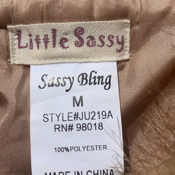 Faux fur vest with fringe - Picture 5 of 6